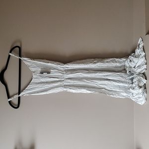 Belted Striped Jumpsuit